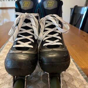 Black/Blue Hockey Inline Skates